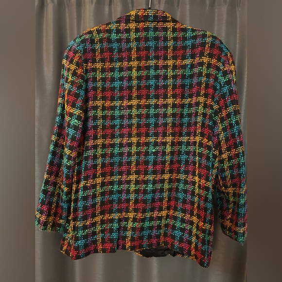 Country Suburbans Multicolored Blazer Size 18 - Picture 2 of 4